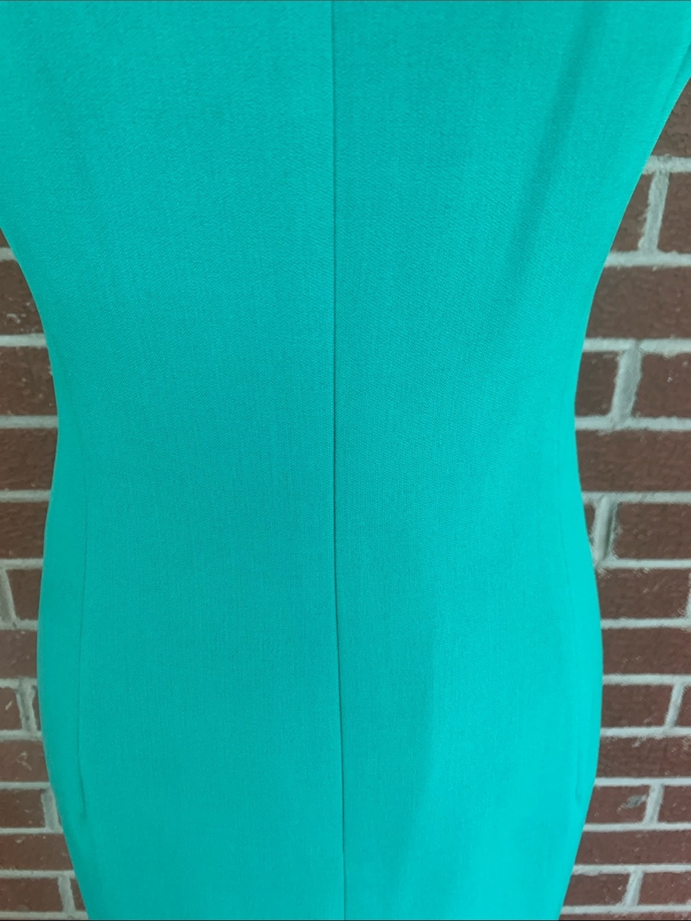 Emerald Green Kasper dress - Picture 7 of 7
